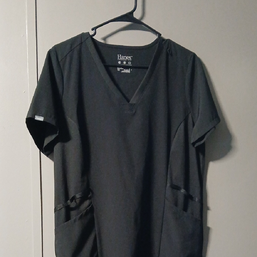 Hanes Classic Black Short Sleeve Tee